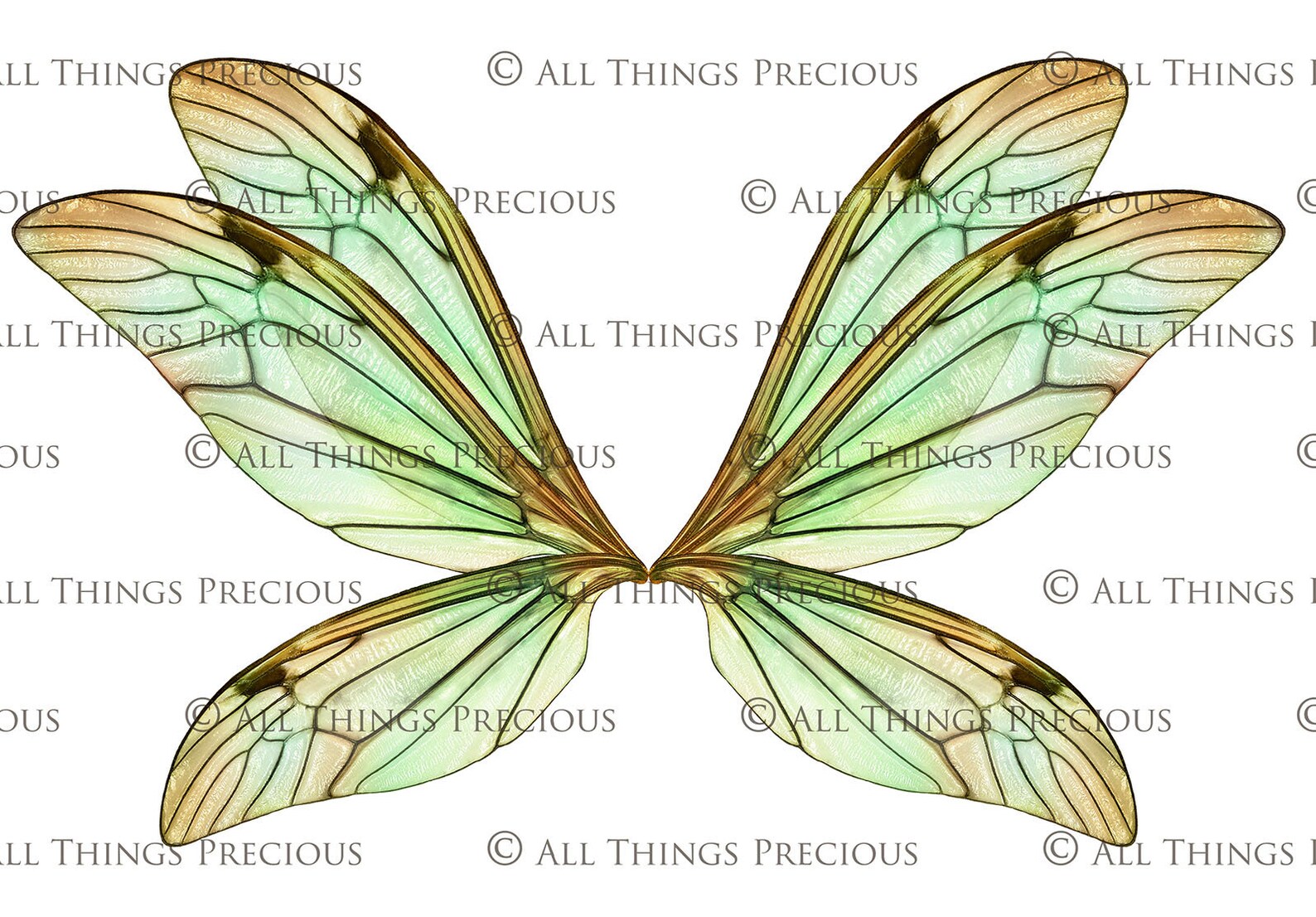 PRINTABLE FAIRY WINGS Set 8 Scrapbooking Clipart Digital - Etsy