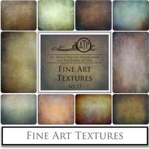 Conjunto de 10 TEXTURAS DE FINA ARTE 15 / Fotografia, Scrapbooking, Fundo digital, Sobreposições de Photoshop de alta resolução, Pano de fundo de textura, Fundo