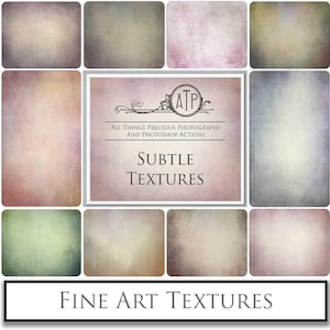 Fine Art TEXTURES - SUBTLE Set 1  / Photography Backdrop, Scrapbooking Background, High Res, Photoshop Overlays, Fine Art Texture