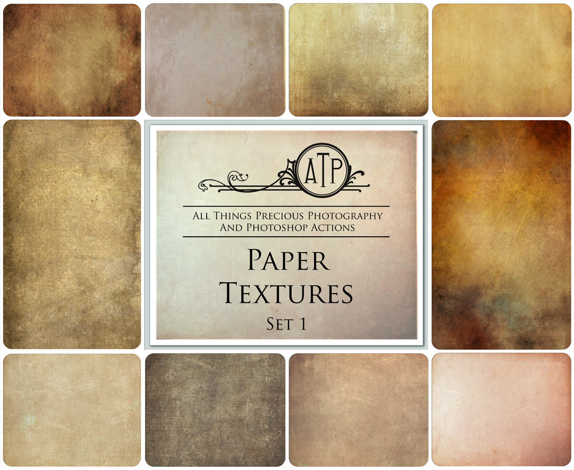 10 Fine Art PAPER TEXTURES Set 1 / Photography / Scrapbooking Etsy