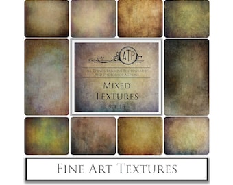 ATP TEXTURES - Mixed Set 13 - Digital Overlays for Photography in High Resolution, Scrapbooking, Fine Art Background Texture, Photoshop, ATP