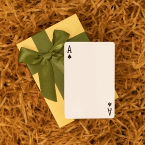 Alternative au livre d'or de mariage, Cartes à jouer personnalisées, Cartes vierges, Cartes de poker personnalisées, Souvenir de mariage unique, Cadeaux d'anniversaire image 3