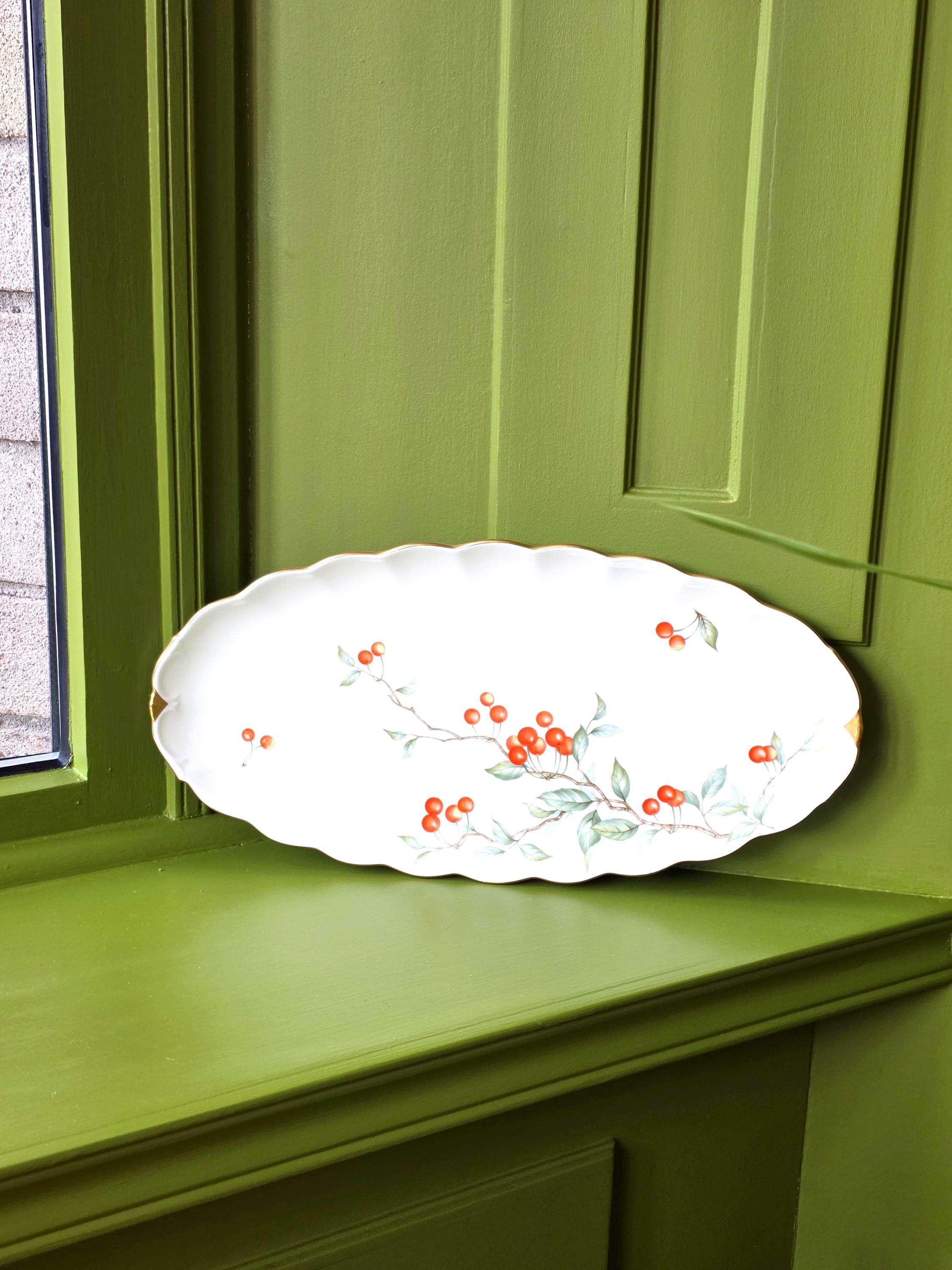 NARUMI　５枚セット　ボーンチャイナ　デザート プレート 21cm　花柄 Narumi Bone China Serving Dish - Etsy