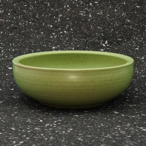 Green Ceramic Cereal Bowl • 20.7cm 8in Breakfast Bowl • Set of 2 • Set of 4 • Pasta Noodle Rice Soup Stew Salad Dish