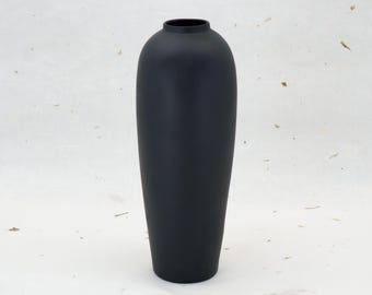 Slanke keramische vaas (17,5 cm/6,9 in hoogte): minimalistisch interieur