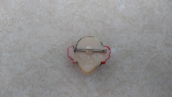 Vintage Sylvia Massey Lady Face Pin RARE 1980s Ar… - image 7