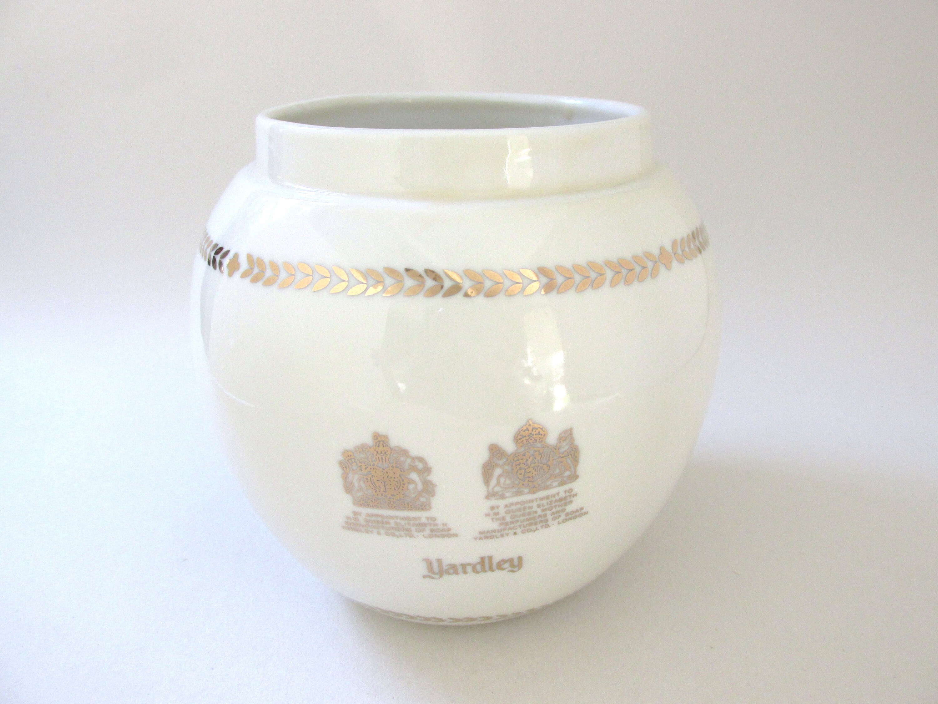 Vintage Yardley of London Pottery Jar Lavender Seller Motif Etsy UK