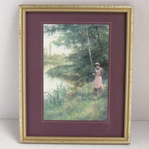 ヴィンテージ額絵 1800s picture frame - Etsy 日本