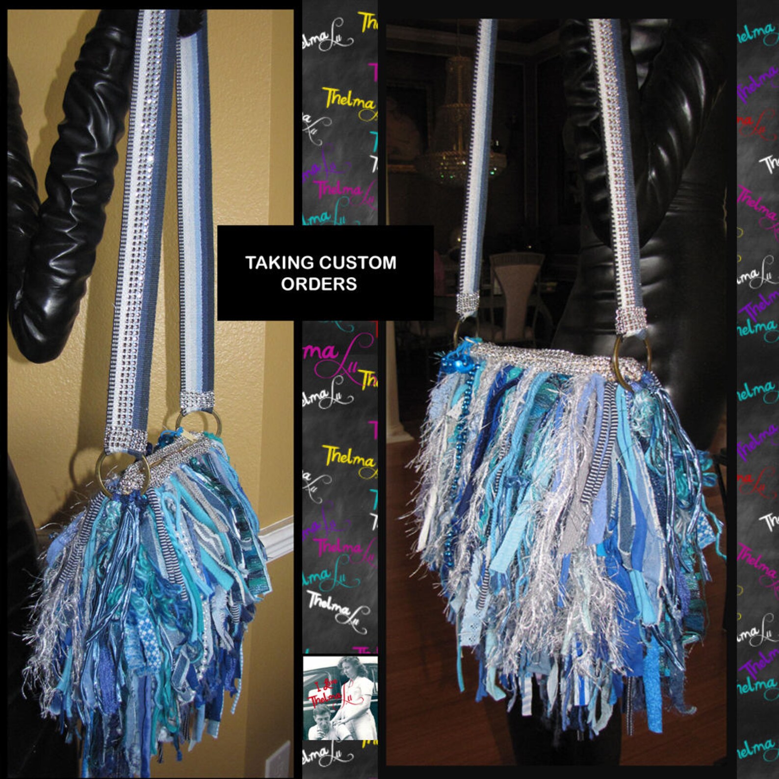 Mini Fringe Bag,custom Fringe Bag,cross Body Bag,fringe Handbag,bling ...