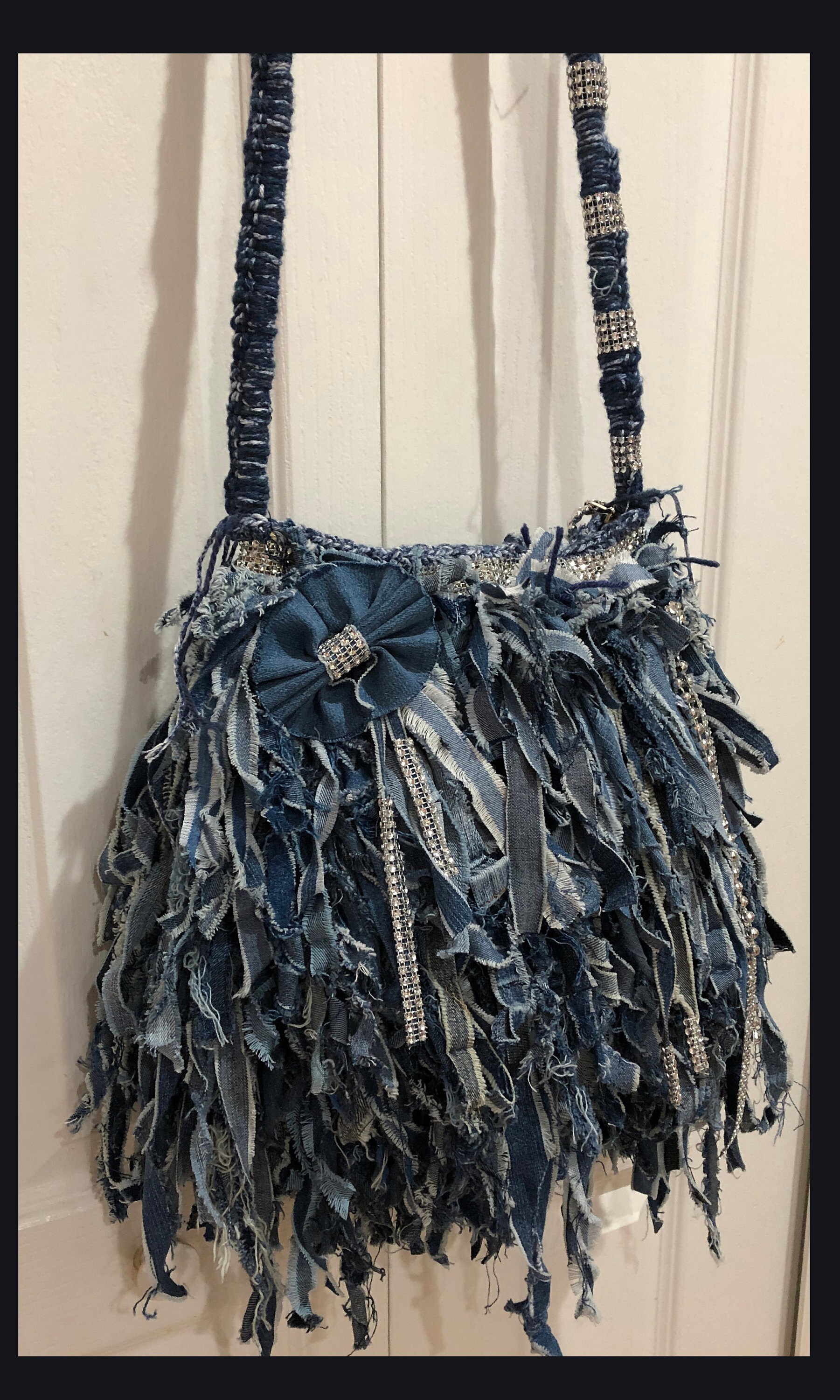 ★BLACKPURPLE☆Denim Fringe Shoulder Bag il_fullxfull.1863230367_7ztn.jpg