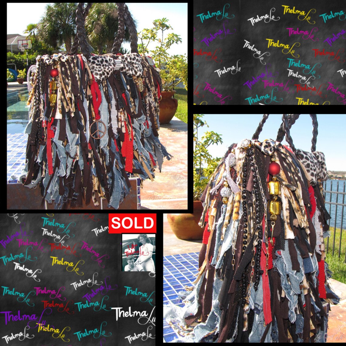 Fringe Knot Bag – Emerald Regalia main image 1