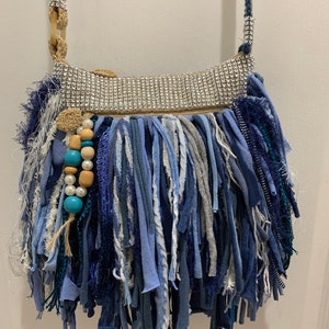 Mini Fringe Bag,custom Fringe Bag,cross Body Bag,fringe Handbag,bling ...