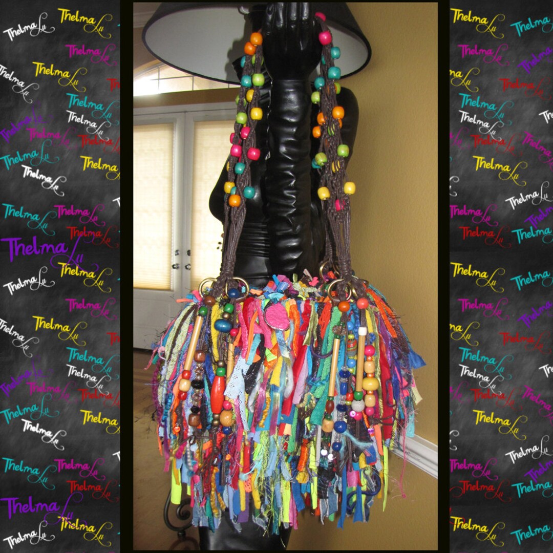 Fringe Bead Purse main image 0