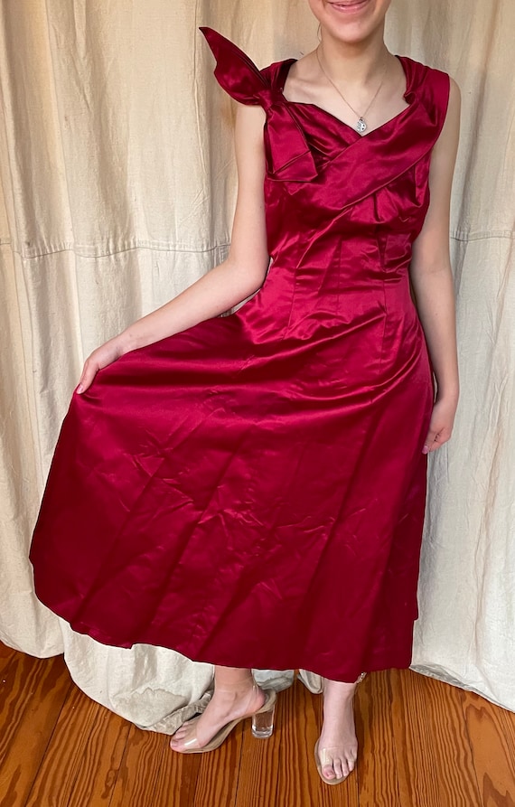 Satin dress cheap size 14