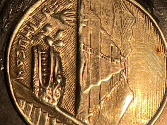 Hecho en Mexico brooch, pendant of Teotihucan sub… - image 3