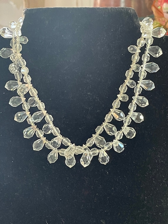 Miriam Haskell crystal necklace, circa 1960s - image 3