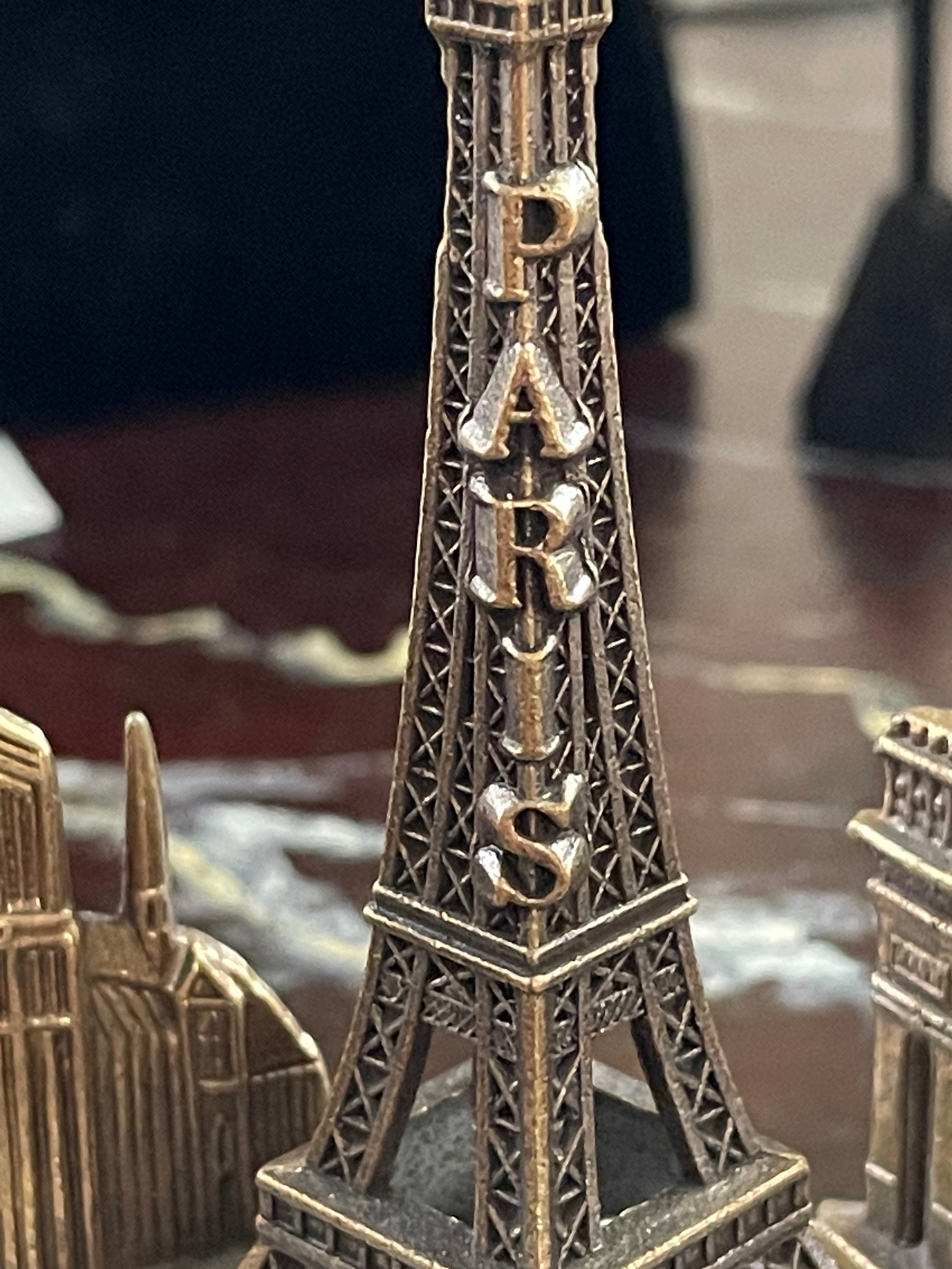 Paris Souvenir of Eiffel Tower,arc De Triomphe and Notre