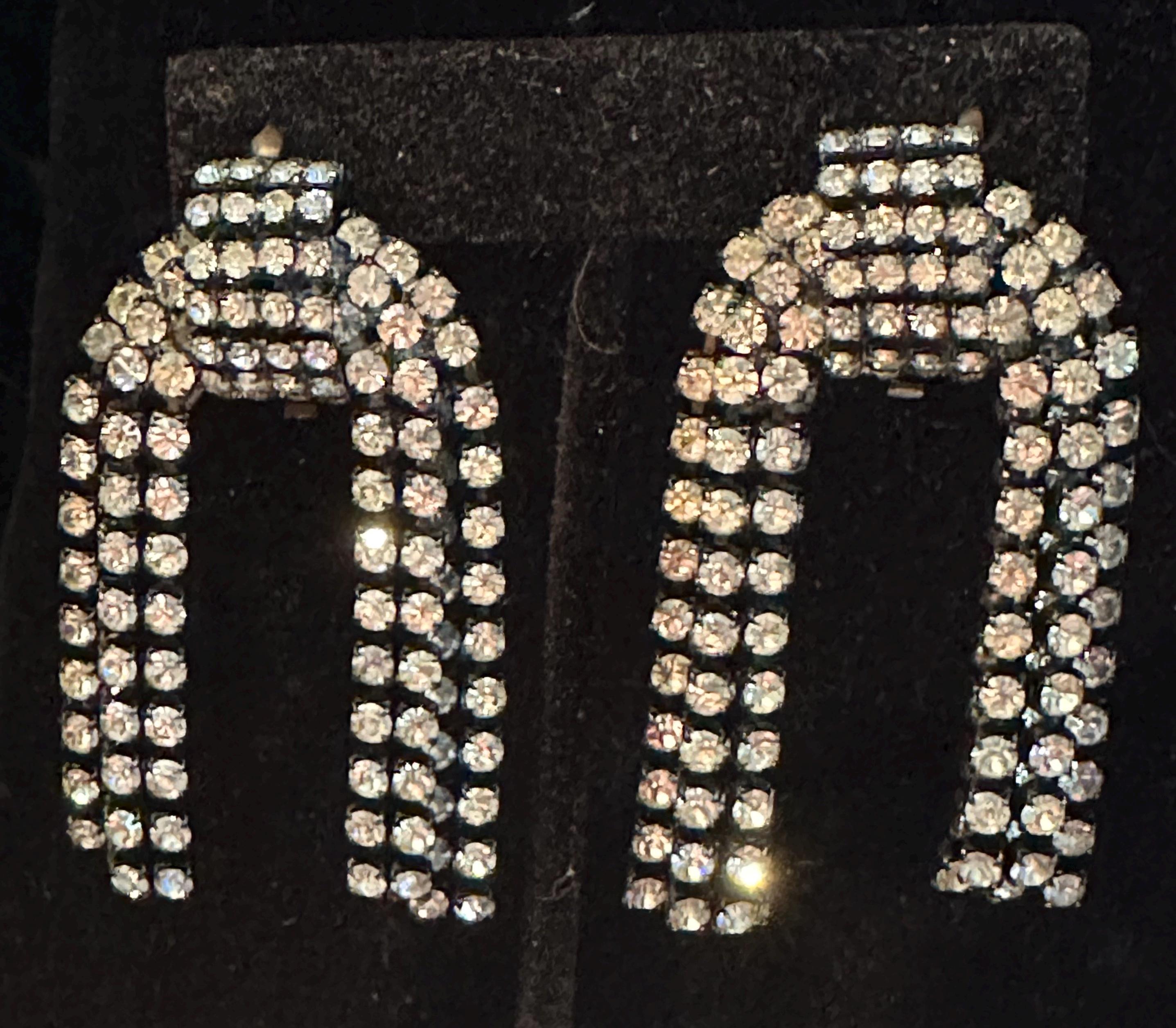 Earrings Vintage Butler and Wilson - Etsy