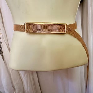 Gold Mesh Waist Belt - Etsy display picture 2