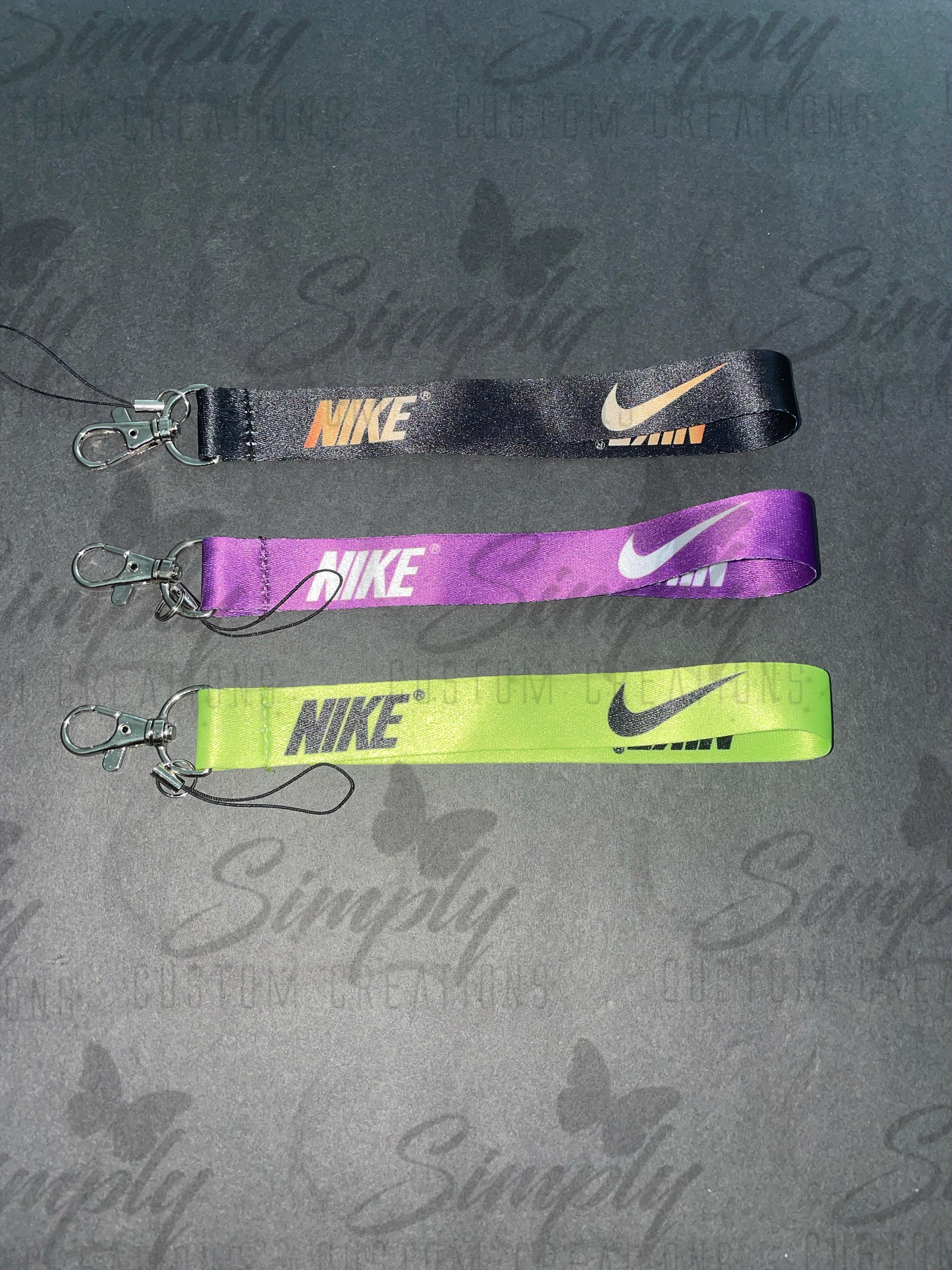 Nike Jordan Wrist Wristlet Short Lanyard Keychain Key Chain Etsy