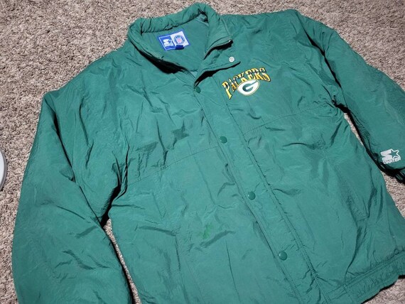 Vtg Green Bay Packers NFL Starter Winter Jacket S… - image 2