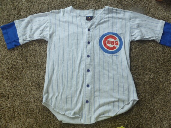 cubs pinstripe shirt