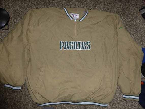 reebok jacket mens gold