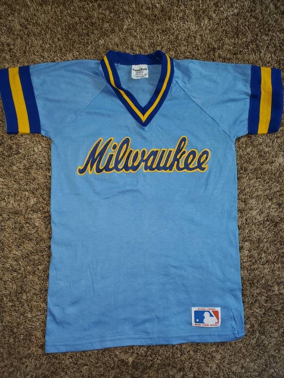 milwaukee brewers youth jersey