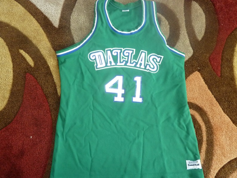 mavs green jersey
