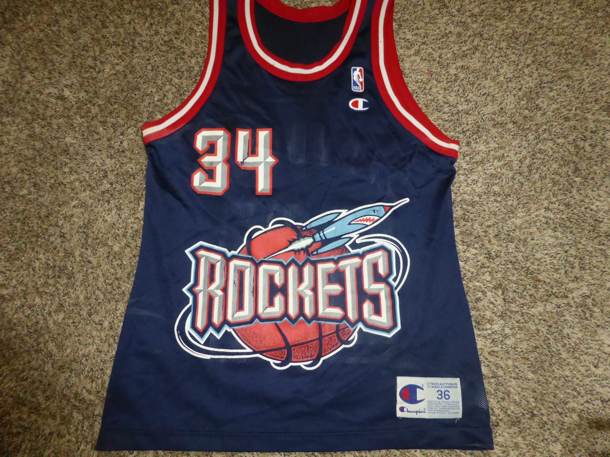 90s rockets jersey Clearance