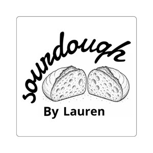 Customizable Sourdough Bread Loaf Sticker