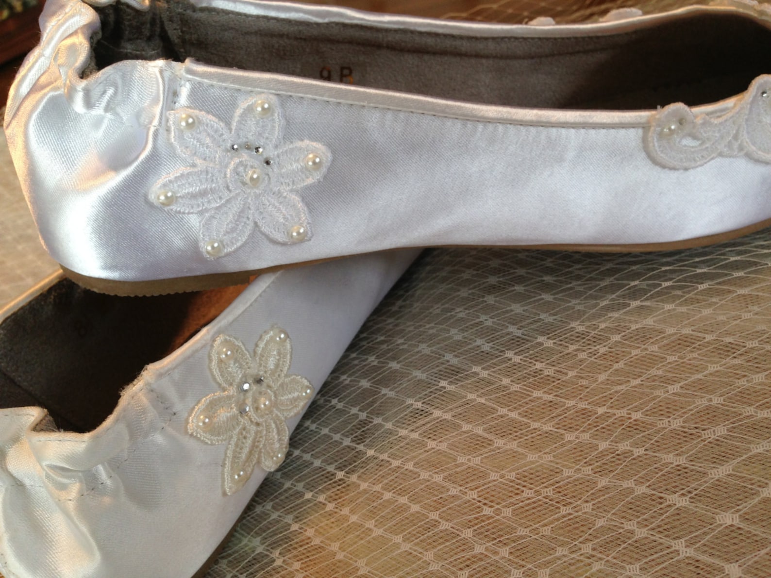 ivory white custom lace beaded bridal ballet flat beaded wedding flat ivory white custom lace beaded bridal ballet flat beaded wedding flat