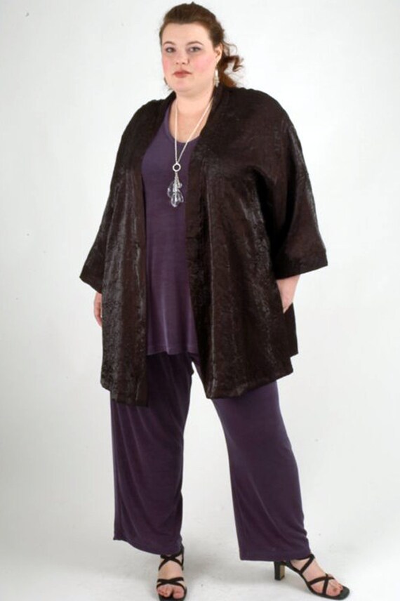 Bride Pant Suit Plus Size With Jacket 