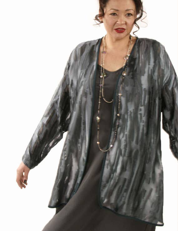 Plus Size Mother of Bride Dress Jacket ...