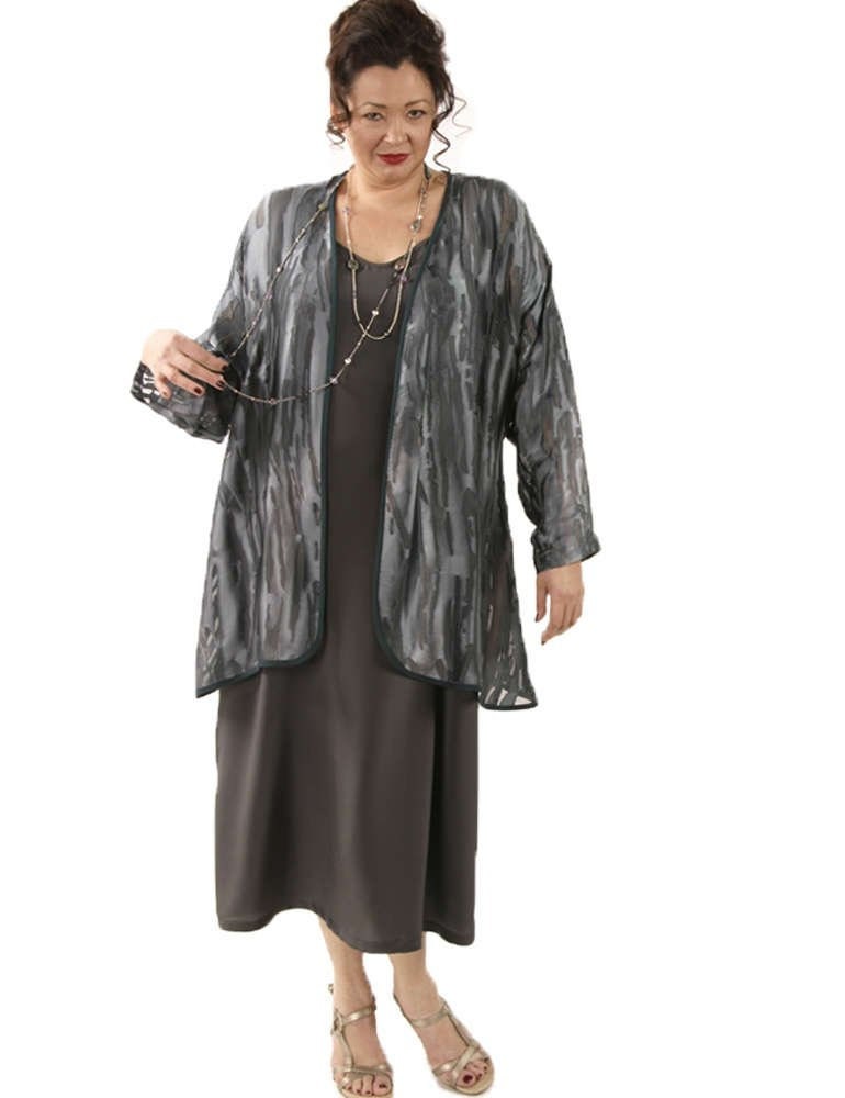 Plus size dressy dresses with jackets sale