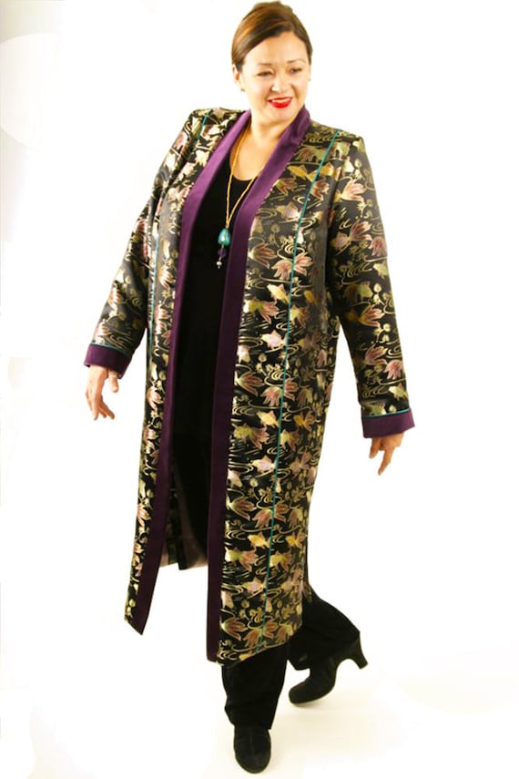 plus size floral pantsuit