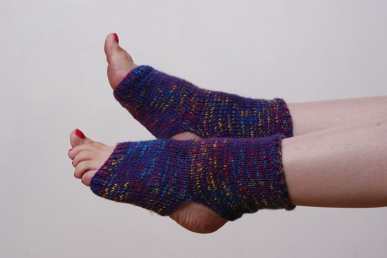 PATTERN ONLY Knitting Pattern Yoga Socks. Stirrup Socks Etsy