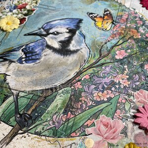 Bluejay Spring No.2, Art Print, Unframed - Three Size Options - Etsy