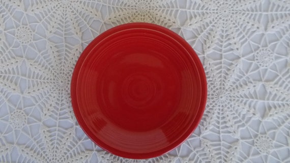 Homer Laughlin Fiesta Scarlet Red Salad Plate