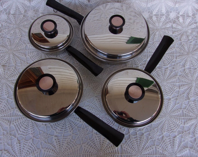 Vintage Cookware, Regal Ware, Duncan and Hines Cookware, Stainless
