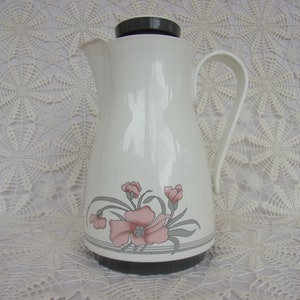 Vintage Thermos, Insulated, Ellie, Coffee, Tea, Cold Beverage, or Hot Beverage, Made in West Germany in 1982, Excellent Condition