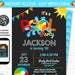 Pool Party Invitation - Swimming Pool Birthday Party - Pool Party - Swimming Birthday - Swimming Party Supplies - INSTANT ACCESS - Edit NOW!