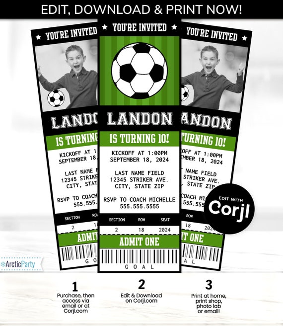 Paquete De Invitaciones Para Eventos Deportivos Crea Invitaciones De