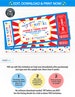 Carnival Invitations - Carnival Theme Party - Carnival Birthday Invitation - Carnival Ticket - Carnival Party - INSTANT ACCESS - Edit NOW! 