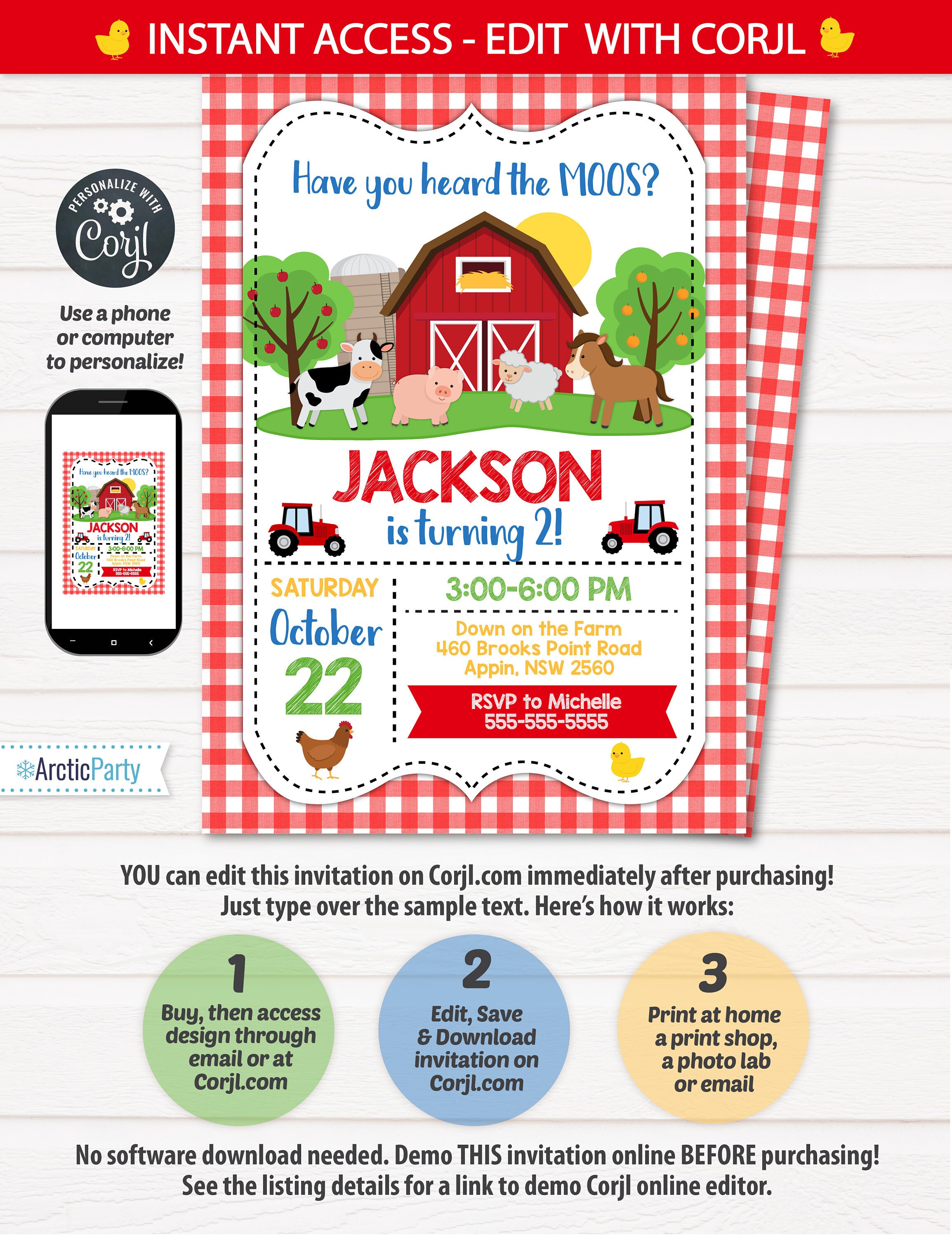 farm party invitation farm themed birthday invitation barnyard