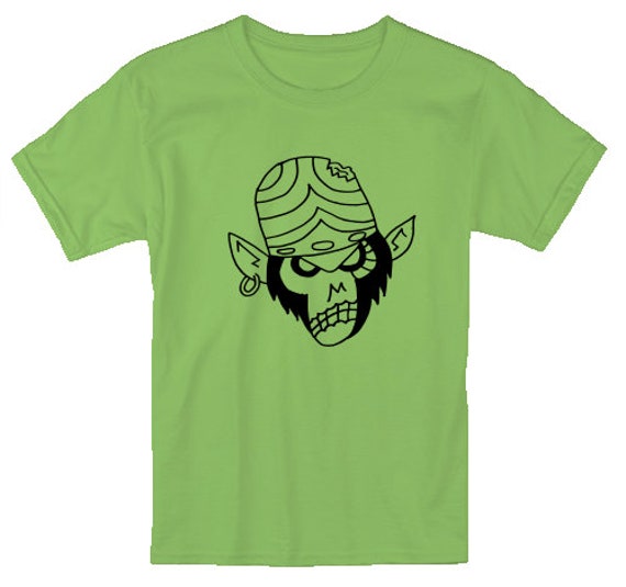 lime green graphic tee
