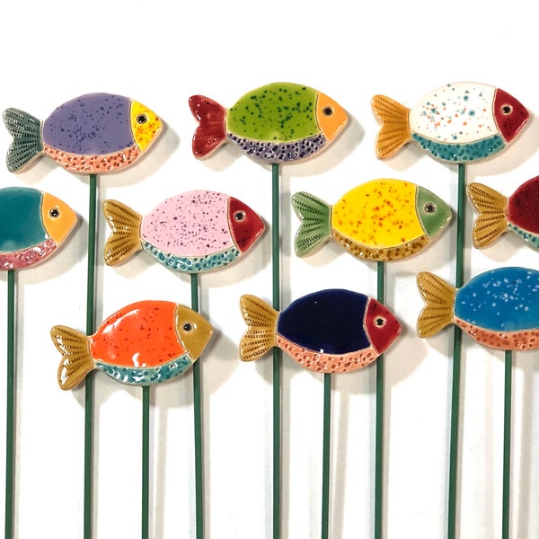 Garden Stakes Decorative Etsy