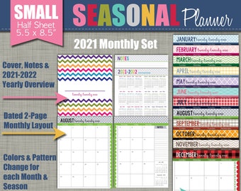 Arc Calendar Pages Etsy