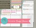 Budget Planner {Printable} Set - Sized Small 5.5' x 8.5' PDF 