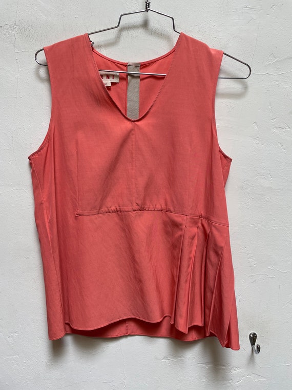 Marni salmon pink tank top